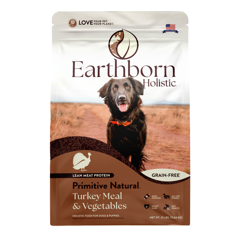 Earthborn Holistic Primitive Natural Grain-Free Dry Dog Food 25 lb
