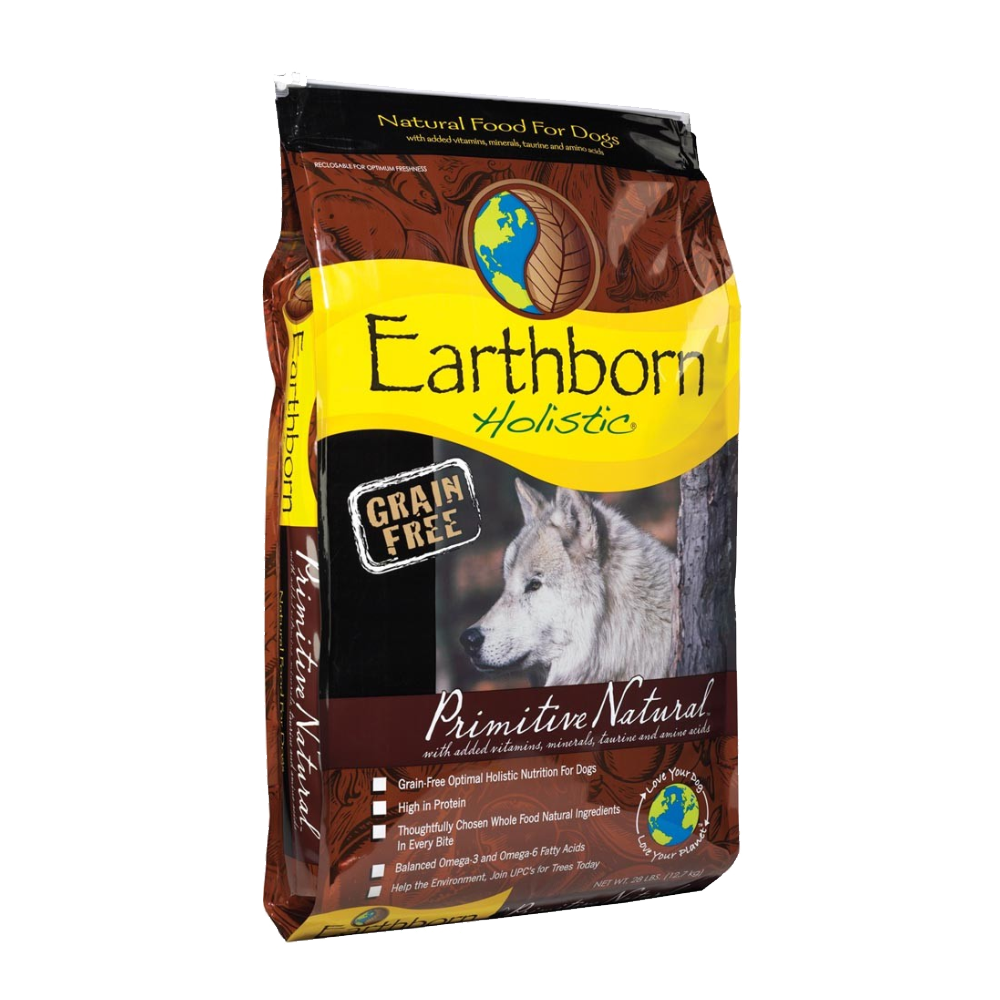 Earthborn Holistic Primitive Natural Grain-Free Dry Dog Food 25 lb