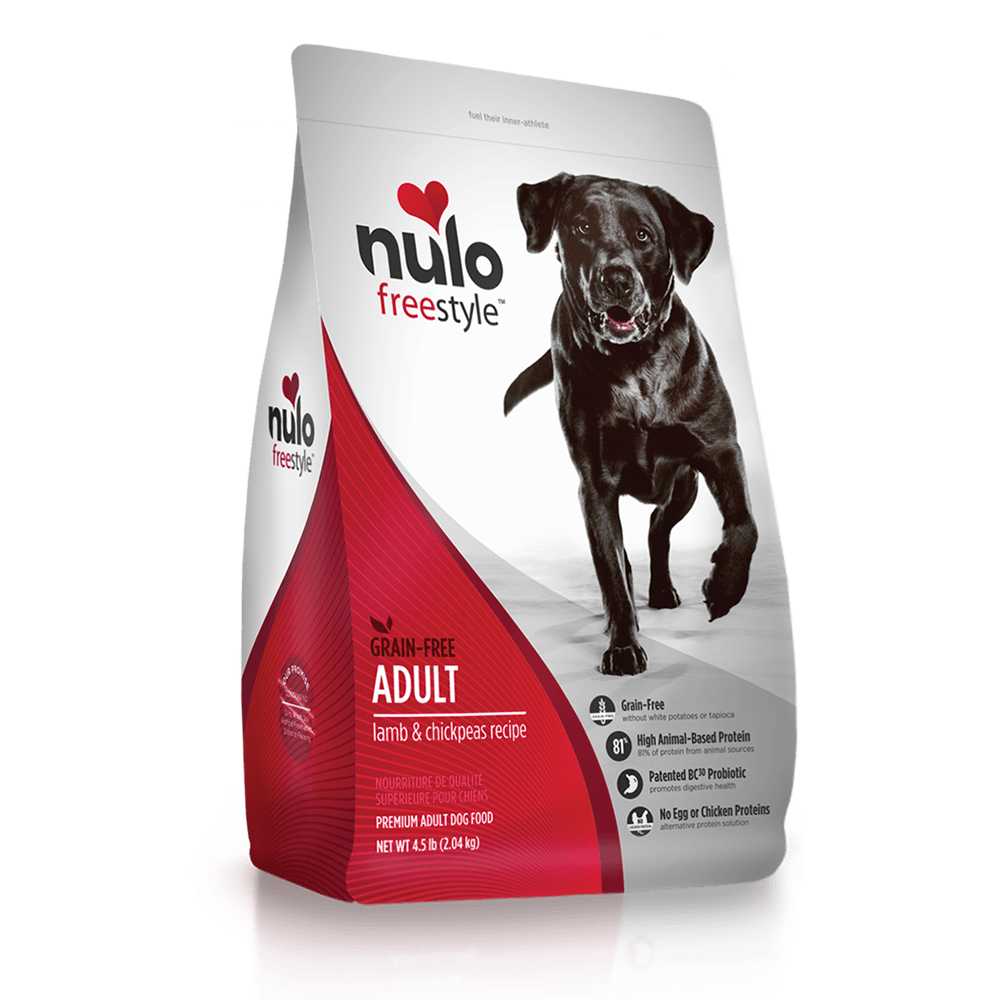 Nulo FreeStyle Grain Free Lamb & Chickpea Adult Dog Food 24lbs - GoMyPuppy