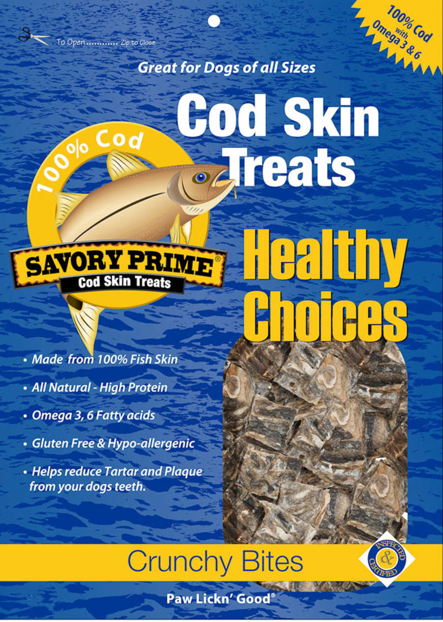 Savory Prime Cod Skin Crunchy Bites 16oz